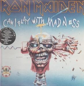 CAN I PLAY WITH MADNESS/EVIL THAT MEN DO 12 INCH (12" SINGLE) UK EMI 1990 (Katalog-Nummer: IRN9)