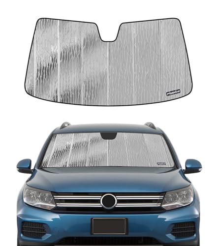 Pigenius Windshield Sun Shade for Volkswagen Tiguan 2009-2017, Tiguan Limited 2018 Front Window Sunshade - AstraGuard