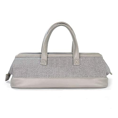 Travel Case for Dyson Hair Dryer Bag Storage Carrying Case for Dyson Supersonic Hair Dryer Styler Accessories Protection Organizer (Gray)