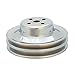 Spectre Performance 4494 Chrome Double Belt Water Pump Pulley for Ford 289