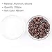 200Pcs Beads Silicone Aluminium Micro Nano Rings 5.0x3.0x3.0 mm Lined For I Tip/Nano Hair Extensions Tool Beads (Brown Color)