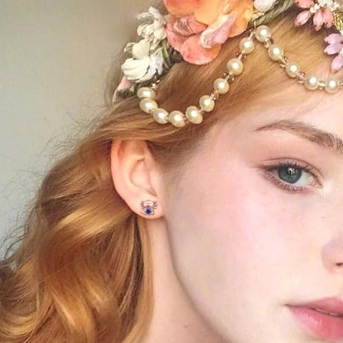 925 Sterling Silver Axolotl Stud Earrings for Women 1-12 Month Birthstone Adorable Axolotl Ear Stud Cute Animal Birthday Jewelry Gifts2