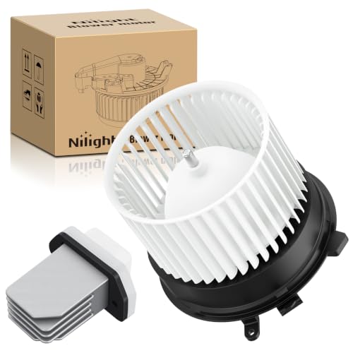 Image of Nilight HVAC Blower Motor and Resistor Assembly for Nissan Rogue 2008-2013 | Fit Sentra 2007-2012, Direct Replacement Fit, Restores Strong Airflow