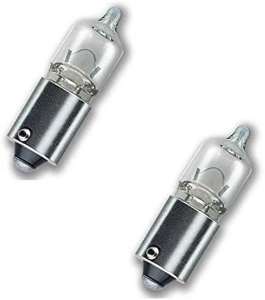 2x New 434 Car Bulb Long Life Offset Pins 6w H6w R434 Halogen Side Tail Lamp