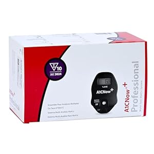 A1CNow+, Hba1c Blood Monitor w/ Sampler, 10 Test Kit