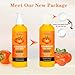 Hoveimpee Persimmon Body Wash Odor Eliminator, Persimmon Soap for Old People Smell Nonenal Soap, Purify Women Men Strong Smell, Refreshing Scent 10.12 fl.oz/300ml