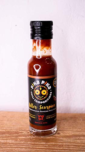 Killer Scorpion (100 ml.) - Salsa picante de Trinidad Scorpion / Nivel de picor: 10+ von 10 / Para Picanteros/ Slow Food …