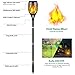 TomCare Solar Lights Outdoor 99 LED Higher & Larger Flickering Flame Solar Torch Lights 43