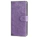 Produktbild BEEJTUNY Leder Handyhülle für Oukitel C53, Hülle Geldbörse mit RFID Schutz, Magnetische Passform Schutzhülle, Integrierte TPU Cover Case.Lila