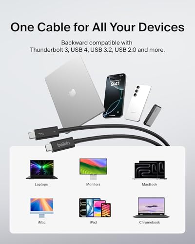 Belkin Thunderbolt 4 Cable, 1M, Passive - image 7