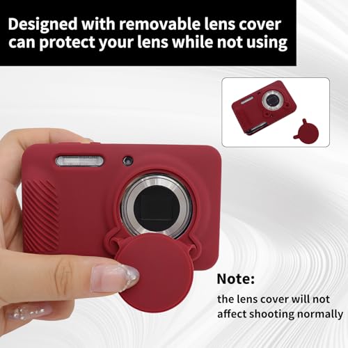 Funda para cámara Kodak PIXPRO FZ55 silicona suave miniatura 4