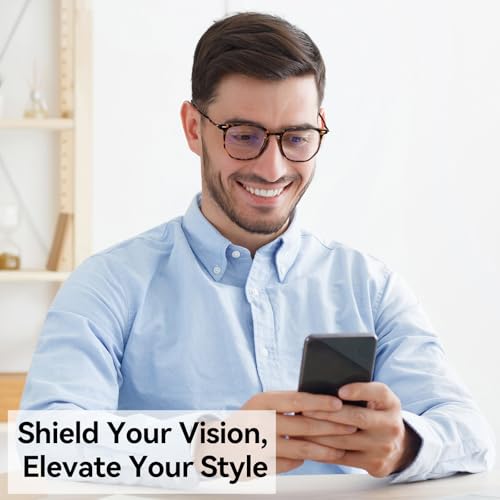 Image of Dollger Blue light Glasses for Women Men Oversized Anti Blue Light Blocking Glasses Frame Eye Strain Computer Eyewear