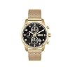 BOSS Reloj Cronógrafo de Cuarzo para Hombre con Correa de Malla de Acero Inoxidable Dorado – 1513838