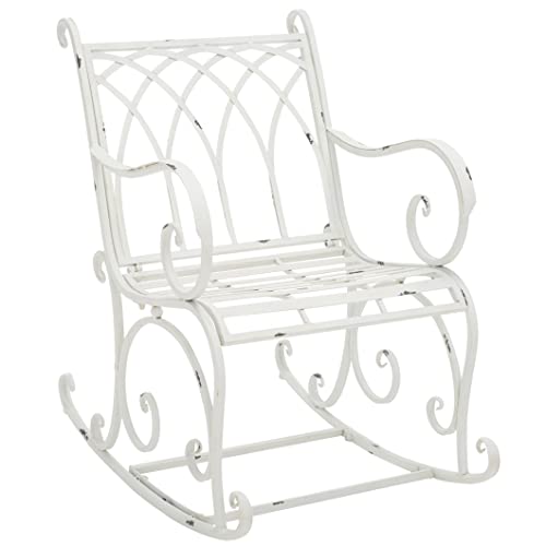 Safavieh Outdoor Collection Pat5030 Chair, Antique White #TOP3