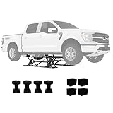 Portable Car Lift 5000 LBS, Heavy-Duty Carbon Steel Auto...