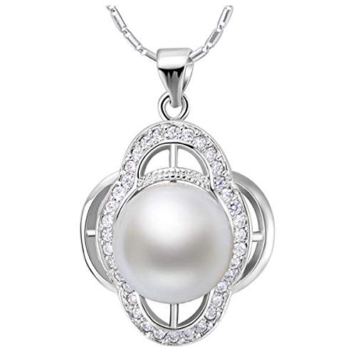 Bijoux en diamant naturel et collier argent 925 véritable