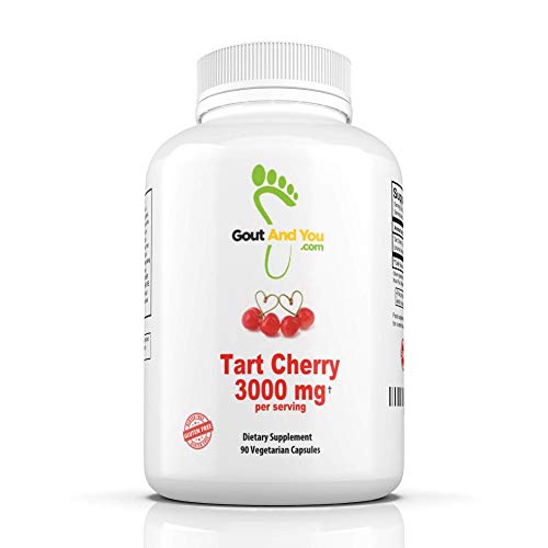 Gout and You Tart Cherry Extract | 3000 mg Per