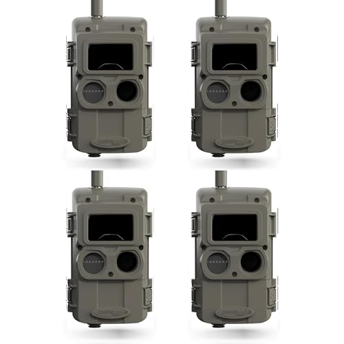 Cuddeback CuddeLink Black Flash Cellular Trail Camera (4-Pack)