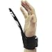 Meister Elite Leather Weight Lifting Grips w/Gel Padding (Pair) - Small/Medium