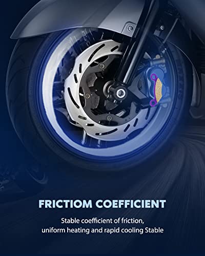 Eccpp Brake Pads Fit For Polaris Sportsman, Trail Blazer, Trail Boss, Worker, Xpedition, Xplorer, Xpress, Fa159 Front Rear Brake Pads Kits #TOP3