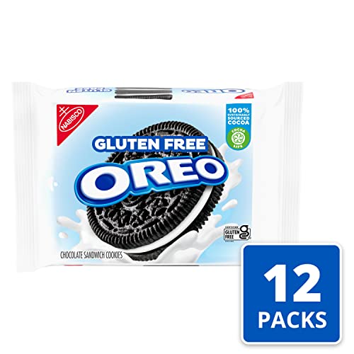 Image of OREO Gluten Free Chocolate Sandwich Cookies, Gluten Free Cookies, 12 - 13.29 oz Packs