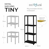 Zoom IMG-1 ociodual scaffali in metallo bianco Zoom IMG-1 ociodual scaffali in metallo bianco