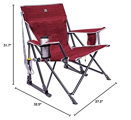 Gci Outdoor Kickback Rocker Portable Rocking Chair & Outdoor Camping Chair #TOP7