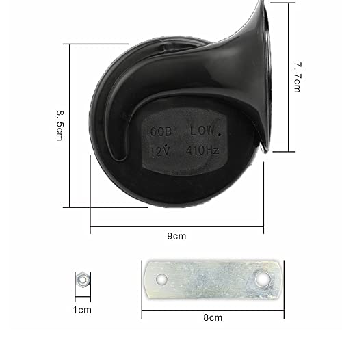 Sumate 2Pcs 300Db Train Horn For Truck 12V Air Horn For Car Waterproof Car Horn Used For Trucks Trains And Boats Electric Snail Horns For Cars Motorcycles #TOP2