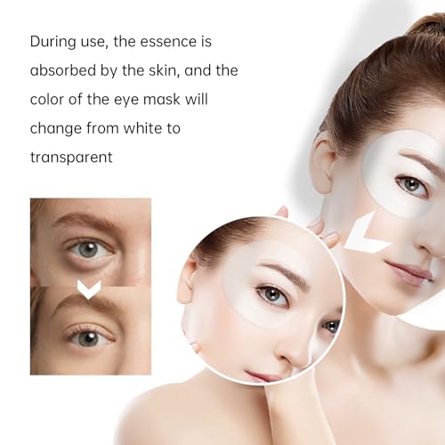 LLVYUO Novoy 15 Pairs Bio-Collagen Real Deep Eye Patches - 6-in-1 Retinol Overnight Eye Patches for Dark Circles, Puffiness & Wrinkles | 2% Caffeine+Hyaluronic+Niacinamide, Korean Popular Eye Mask - ROSE