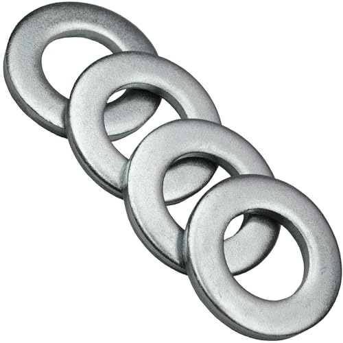 M6 (6mm) Flat Washers Steel Repair Washer Zinc Plated (Pack of 50)