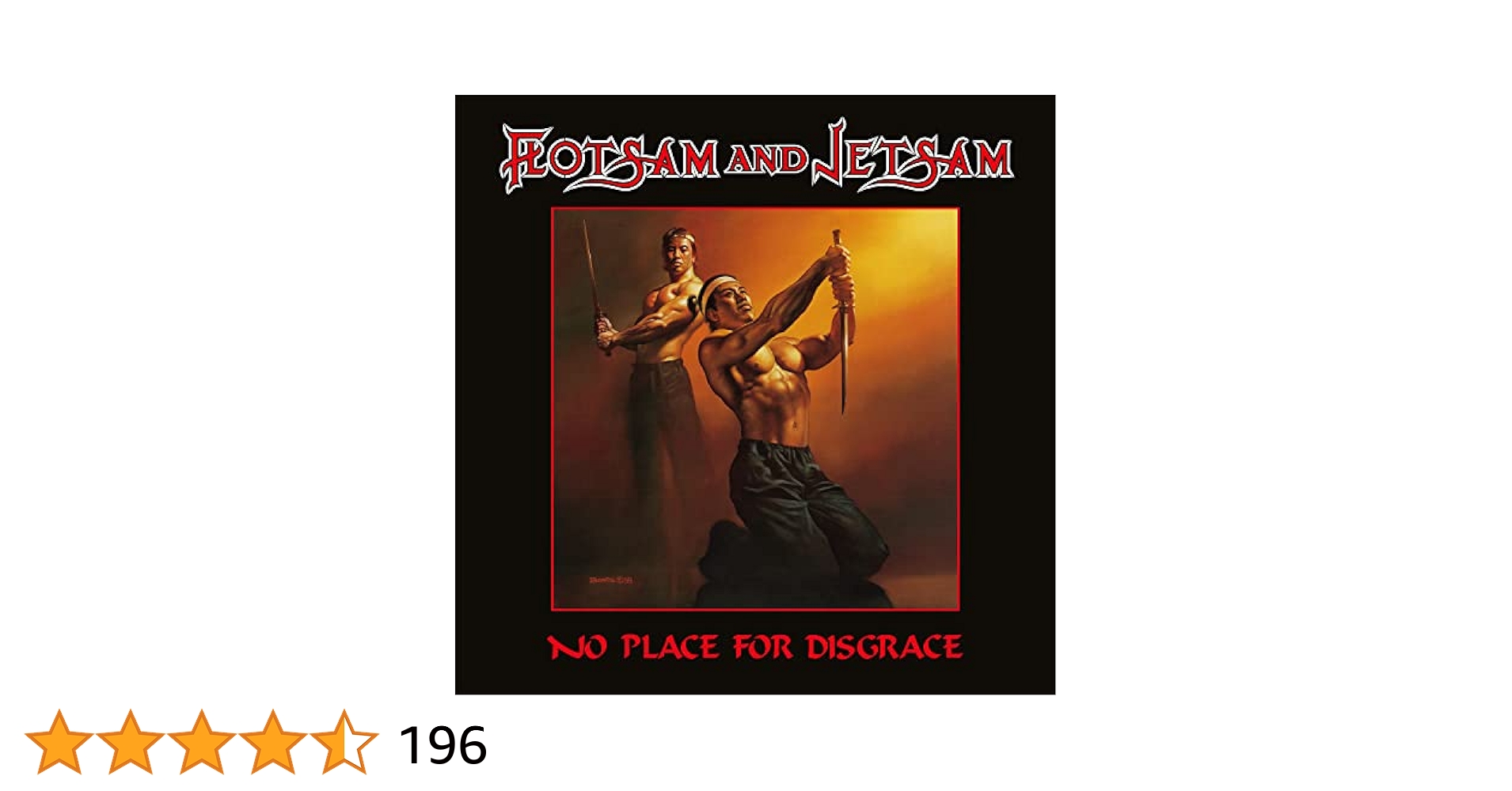 洋楽 FLOTSAM AND JETSAM / NO PLACE FOR DISGRA Flotsam & Jetsam No Place For Disgrace 12x12 Album Cover
