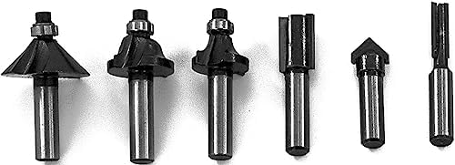 Bild 3 - Güde 58117 Oberfräse OF 1200 E (1200 W, Hubhöhe: 55 mm, 7-fach einstellbarer Tiefenanschlag, Spannzangenaufnahme: 6 + 8 mm, 2-Säulen Führung, stufenlose Drehzahlregulierung, inkl. 6 Fräsaufsätze uvm.)
