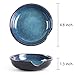 Tacuhy Ceramic Spoon Rest for Stove Top, Spoon Holder for Kitchen Counter, Coffee Spoon Holder, Heat-Resistant Cooking Utensil Rest for Spoons Ladles Spatula (Blue)