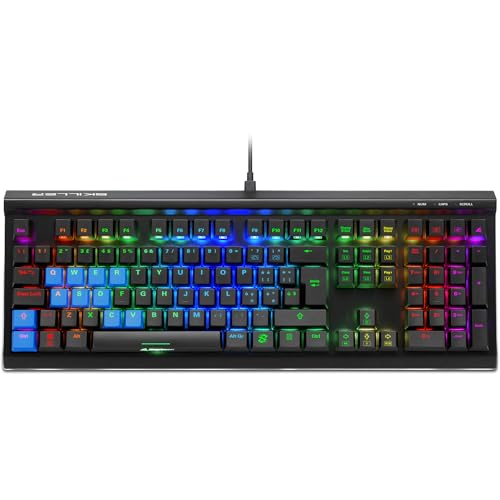Skiller SGK60 RGB Gaming Keyboard, 14 keycaps PBT, interruttori Brown Kailh-Box - Tastiera gaming - Immagine 2