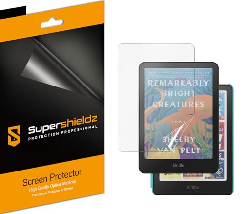 Supershieldz (3 Pack) Anti-Glare (Matte) Screen Protector for Kindle Colorsoft/Kindle