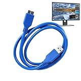 Solution de sauvegarde standard : avec ce câble de disque dur, vous pouvez connecter la boîte de disque dur mobile générale à votre ordinateur et enregistrer de grands volumes de données en quelques minutes. Tout outil prend en charge l'interface USB 3.0 est adapté pour un taux de transfert pratique et rapide.