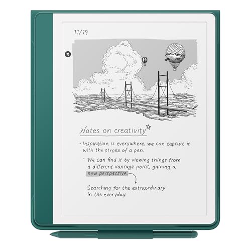 Amazon Kindle Scribe Leather Folio Cover with Magnetic Attach, Sleek Protective Case - image 2