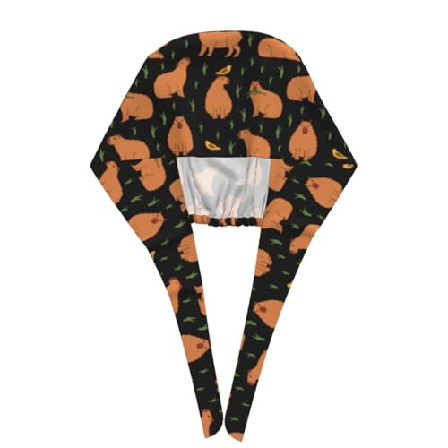 Image of Surgical Caps Men Women, Scrub Cap with Sweatband Adjustable