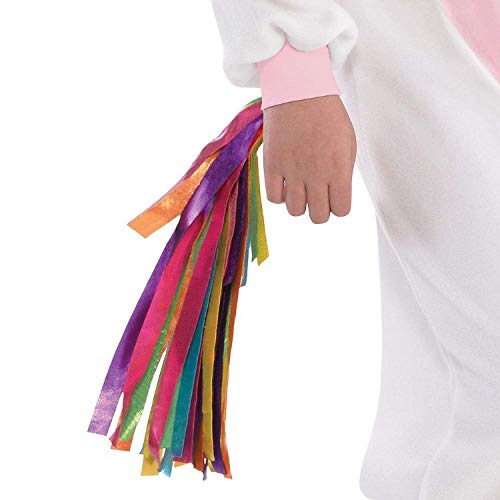Disfraz completo de unicornio con capucha para niñas miniatura 2