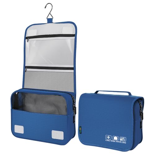 Trousse de toilette étanche suspendre pour optimiser l'espace en voyage
