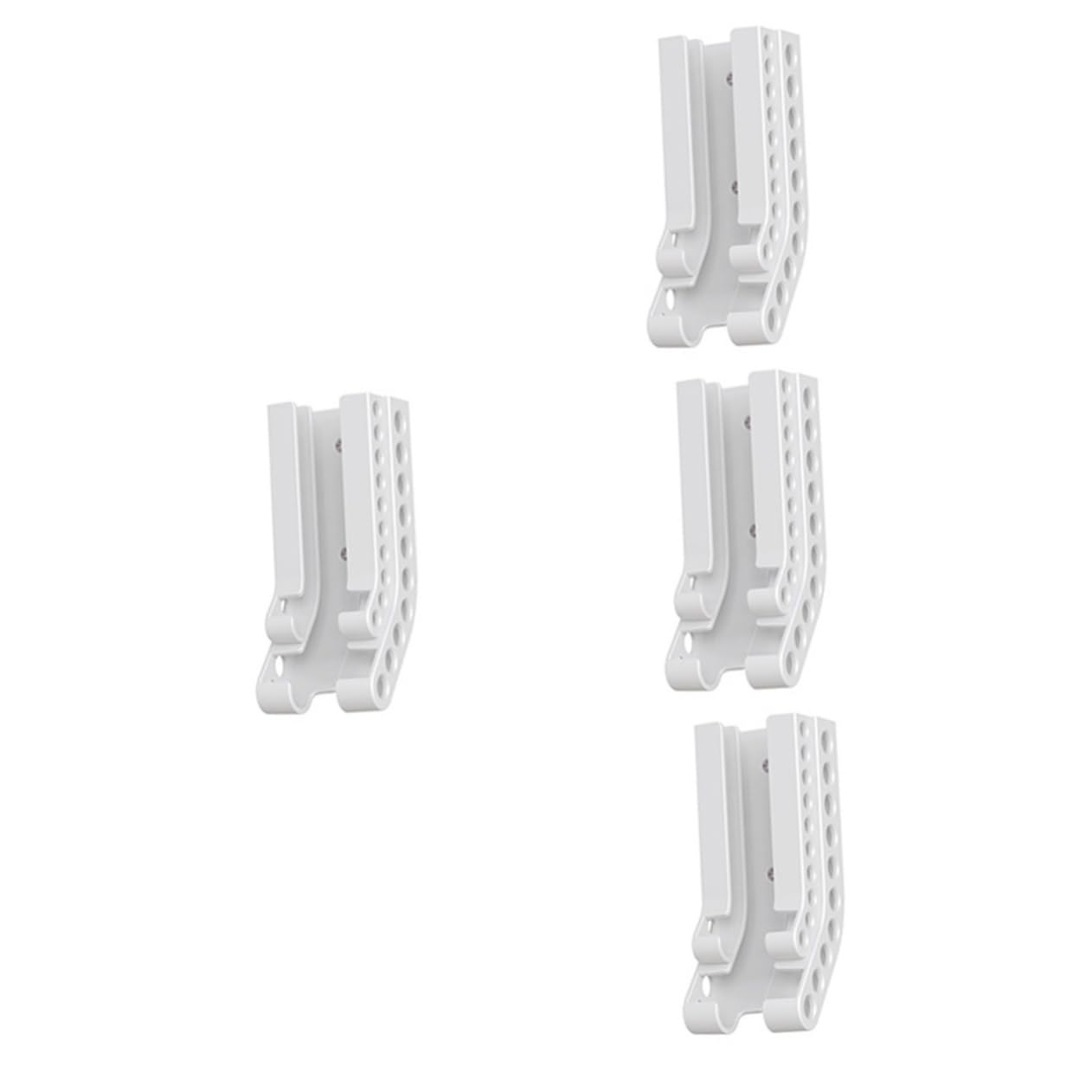 DOITOOL 4 Pezzi/Custodia Portabatterie in Plastica Per Organizer Da Montare Sulla Batteria Accessorio Per La Casa