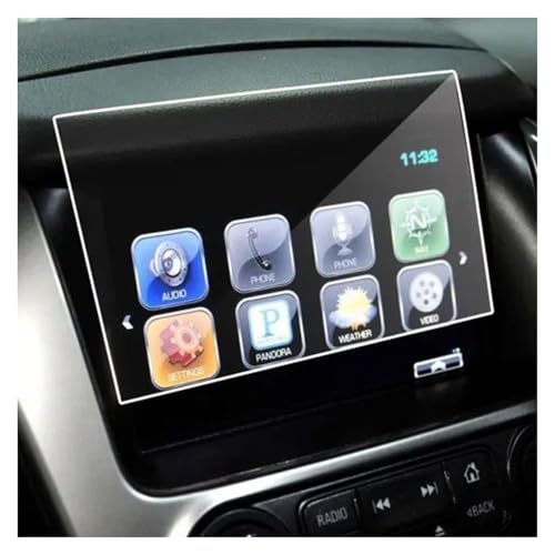 Film navigation Chevrolet Tahoe et Suburban 2015-2019 verre trempé 8 pouces