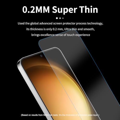 Image of Nillkin Tempered Glass for Samsung Galaxy S24 (6.2 inch Inch) Amazing H+ Pro Explosion Proof Screen Protect