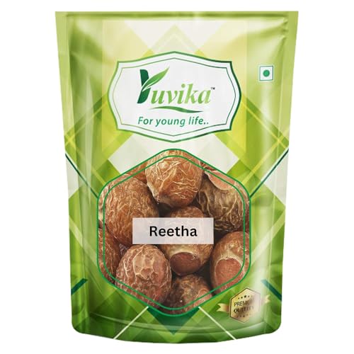 Image of Yuvika Reetha - Ritha - Sapindus Mukorossi - Soapnuts 100 Grams