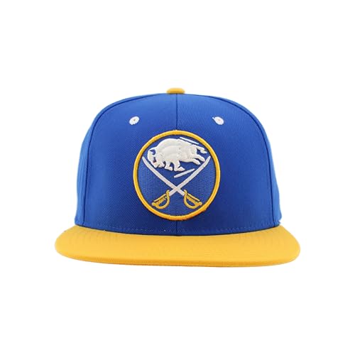 Image of ZHATS NHL Unisex-Adult NHL Officially Licensed Adjustable Snapback Hat Flat Bill Z11 Icon Two Color