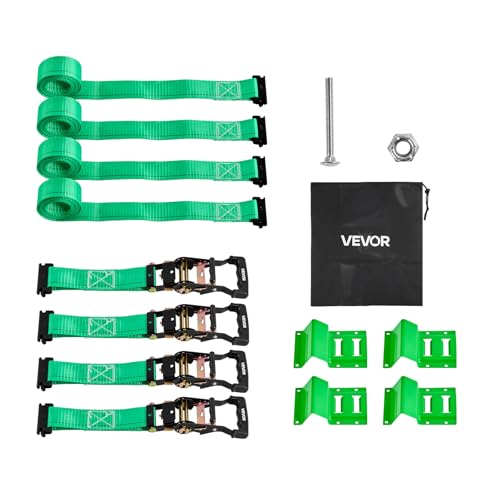 VEVOR Wheel Chock Tie-Down Kit for ATVs and UTVs