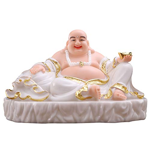 Bouddha en jade Feng Shui pour harmoniser votre maison et bloquer le stress