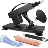 Sexmaschine für die frau, Fickmaschine mit Dildo Sexmaschine mit Saugnapf Adapter, Sexmaschine für die männer Automatische Fickmaschinen Sexspielzeug für Anfänger Paar