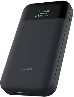 GL.iNet GL-E750 (MUDI) 4G LTE OpenWrt VPN Router, 128GB Max MicroSD, 7000mAh Battery, OpenVPN WireGuard Gateor, a router you can program (EC25 AFFA module installed), only use for NA