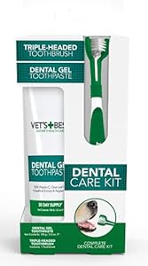 Vet's Best Dental Gel Zahnpasta Kit